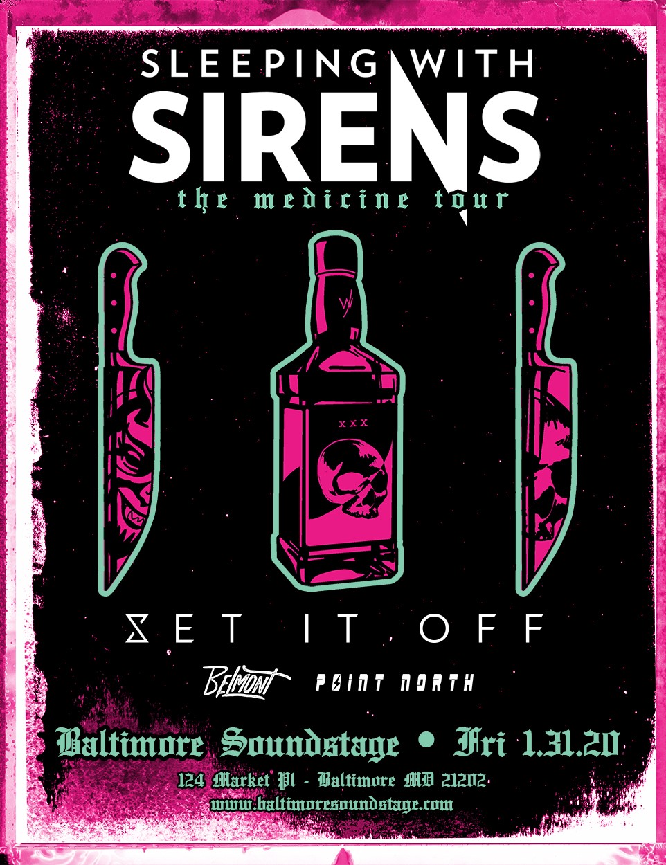 Sleeping With Sirens - The Medicine Tour - Baltimore Soundstage