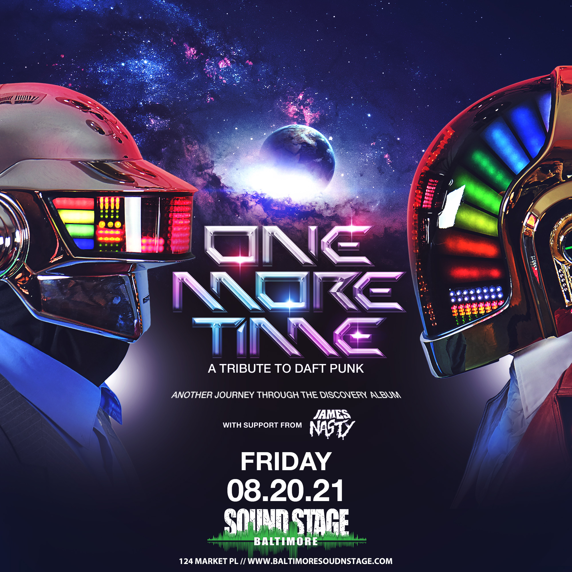 ONE MORE TIME A TRIBUTE TO DAFT PUNK Baltimore Soundstage
