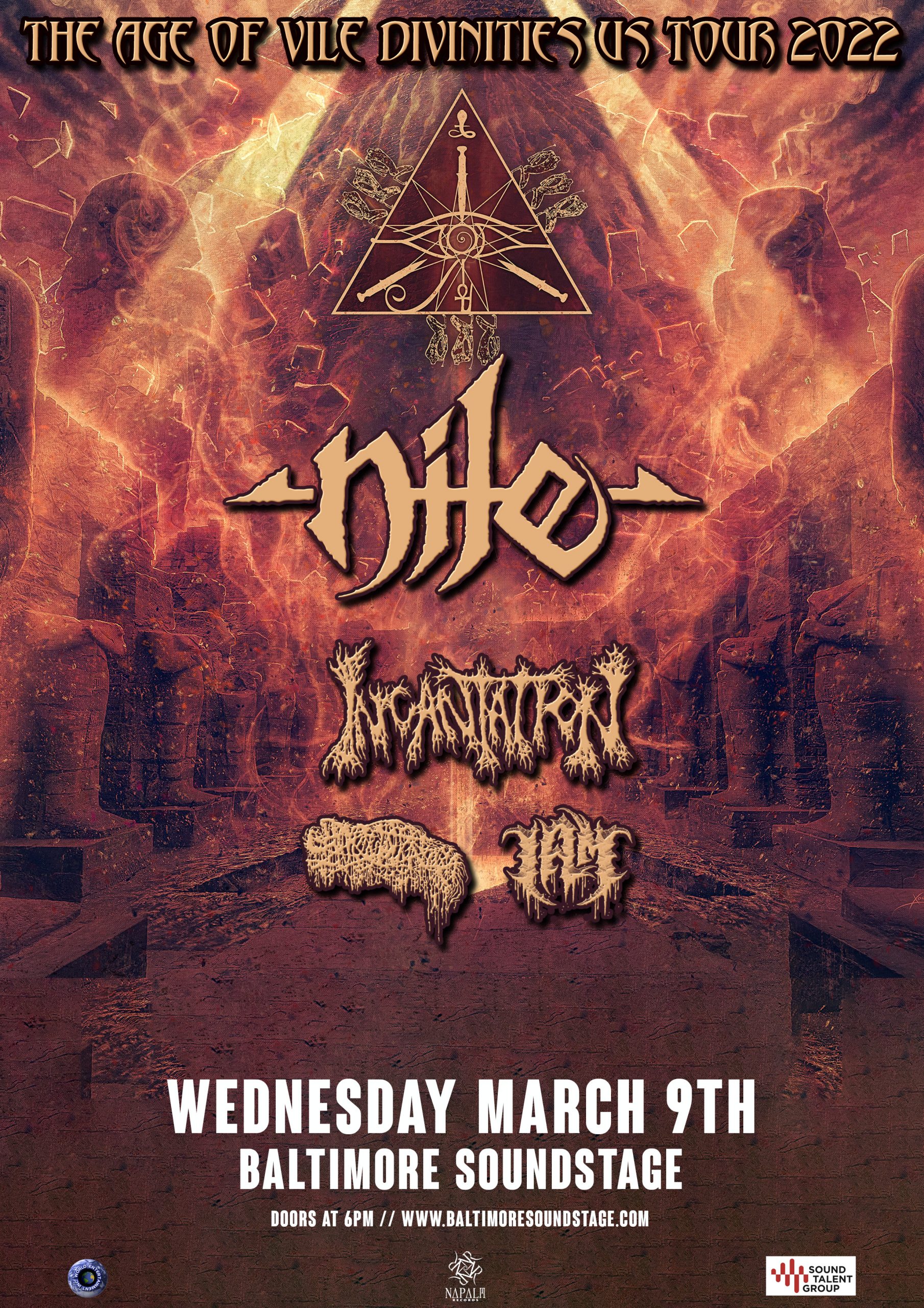 Nile - Baltimore Soundstage