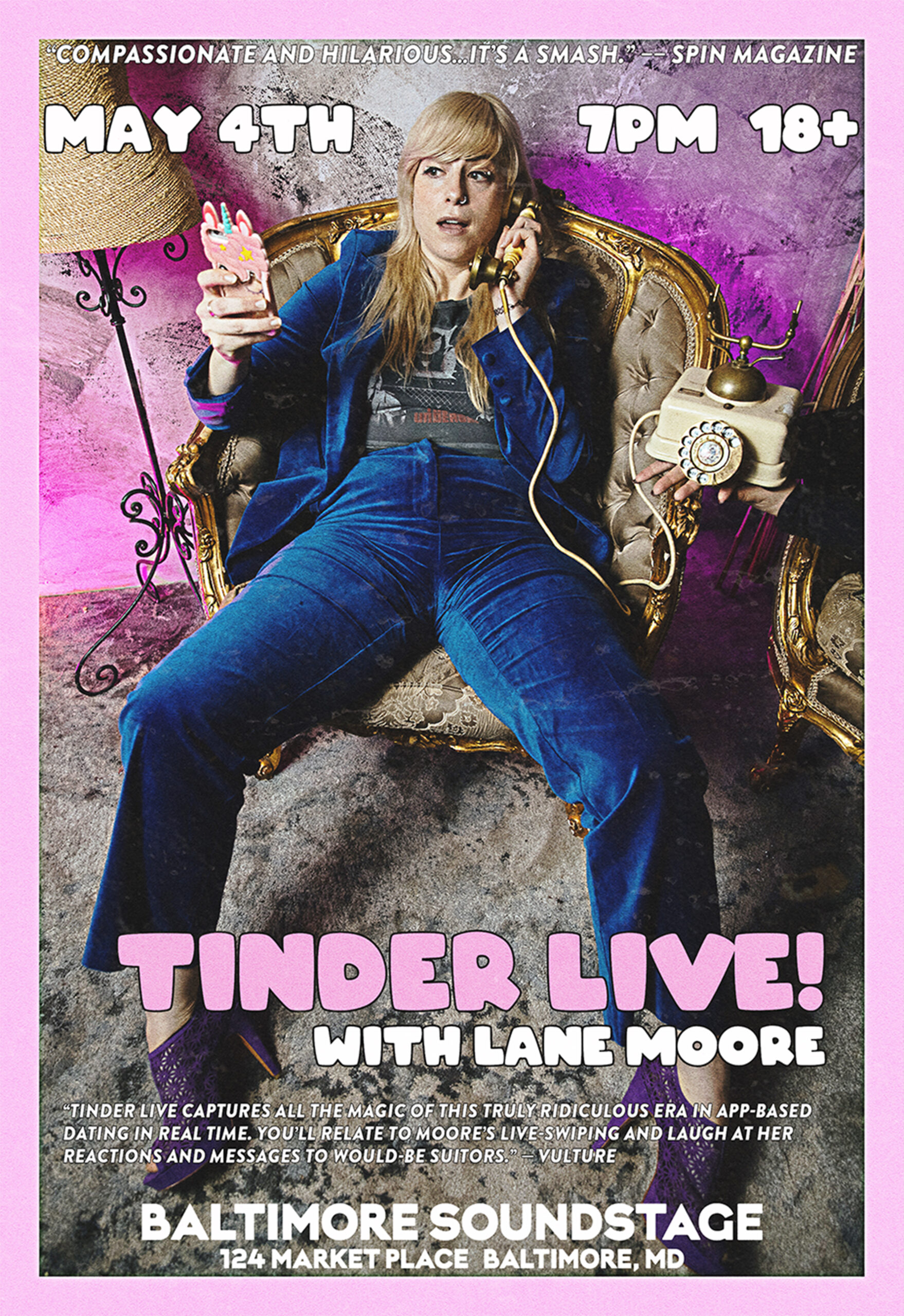 Tinder Live! with Lane Moore pic