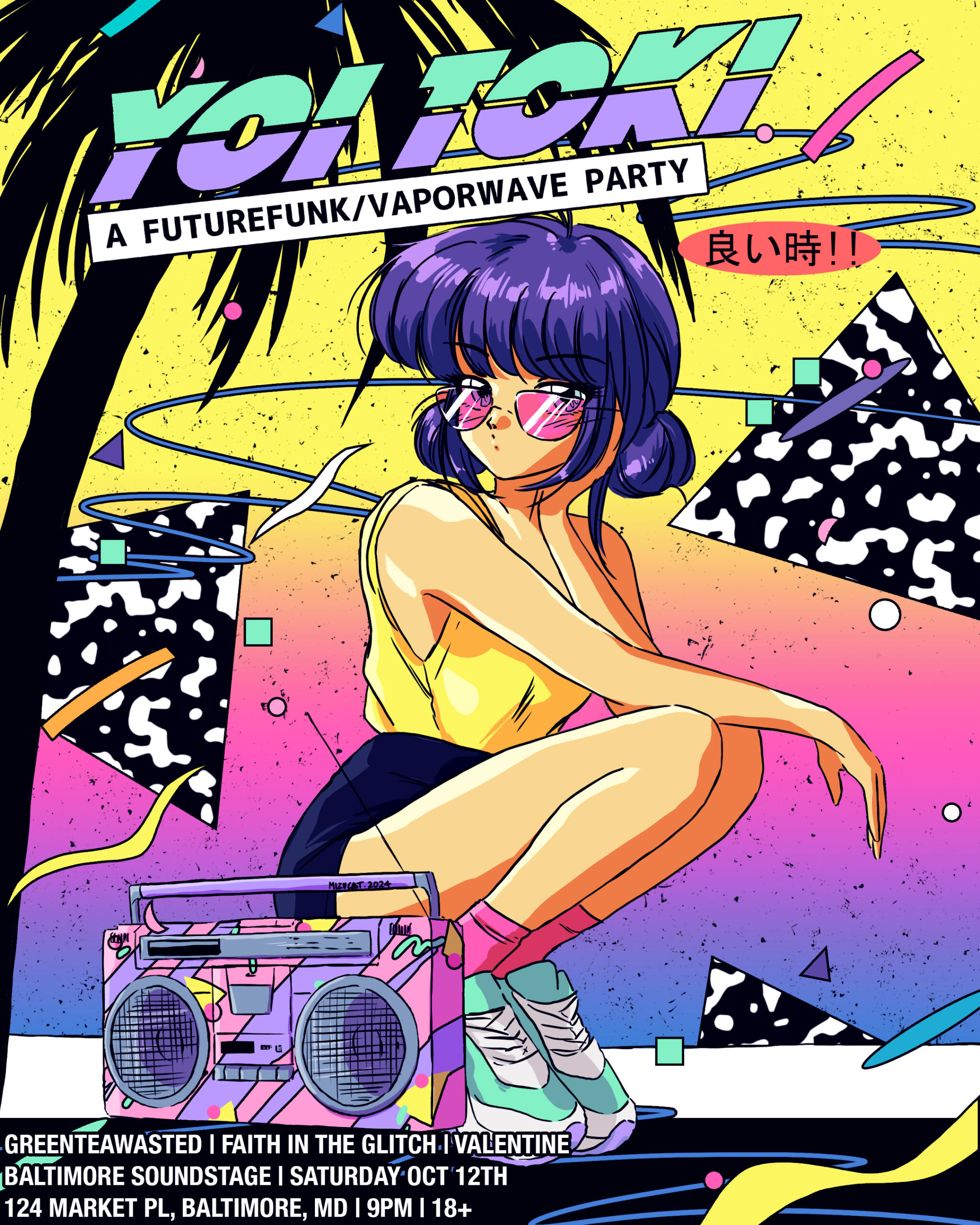 Yoi Toki: A Future Funk/Vaporwave Party (18+) - Baltimore Soundstage