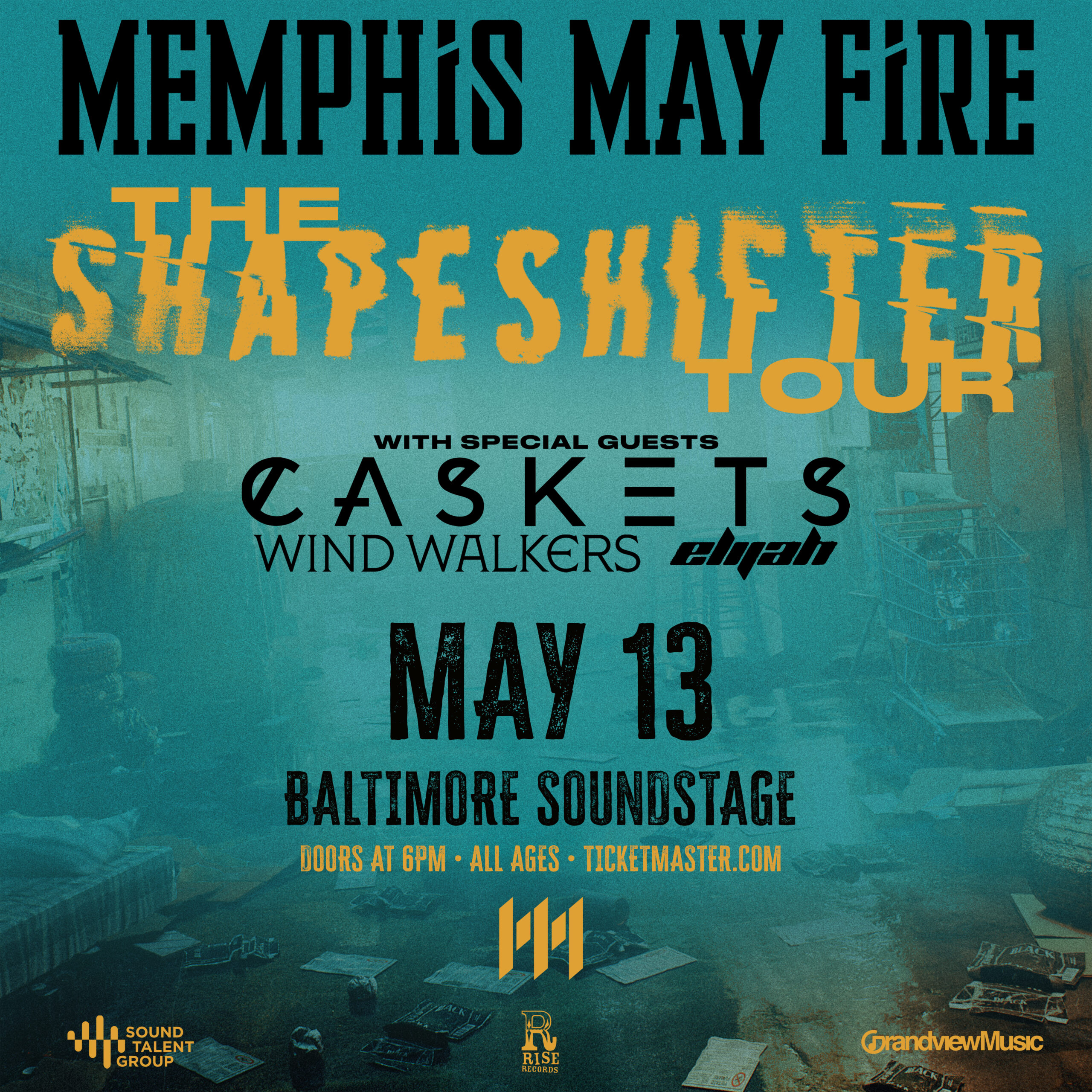 Memphis May Fire - Baltimore Soundstage
