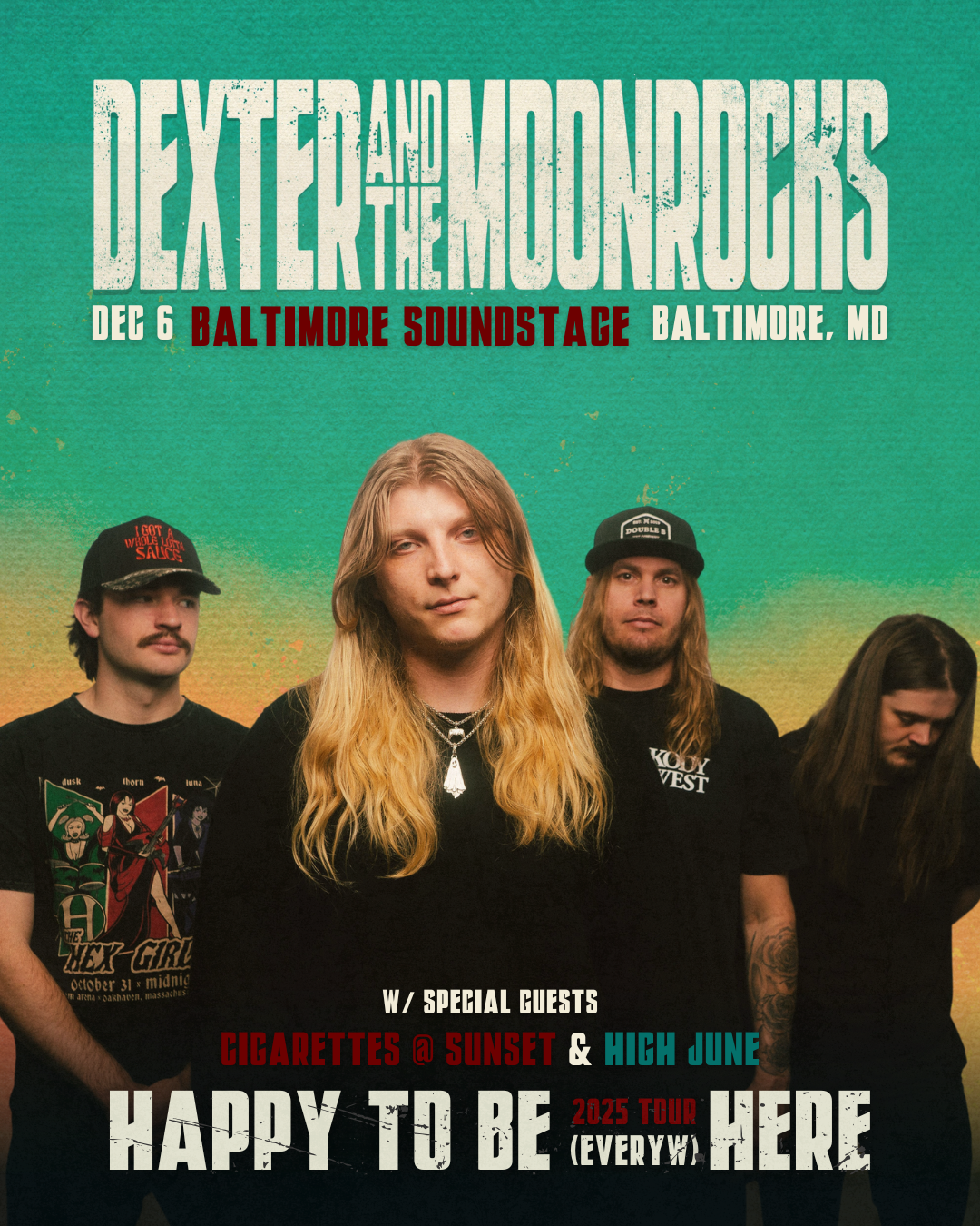 OT☆ROCKS様 Dexter and The Moonrocks - Baltimore Soundstage