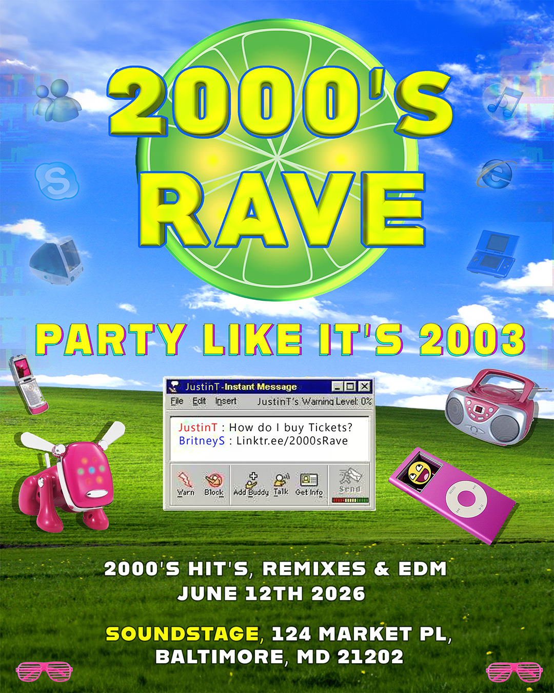 2000s Rave (18+) - Baltimore Soundstage