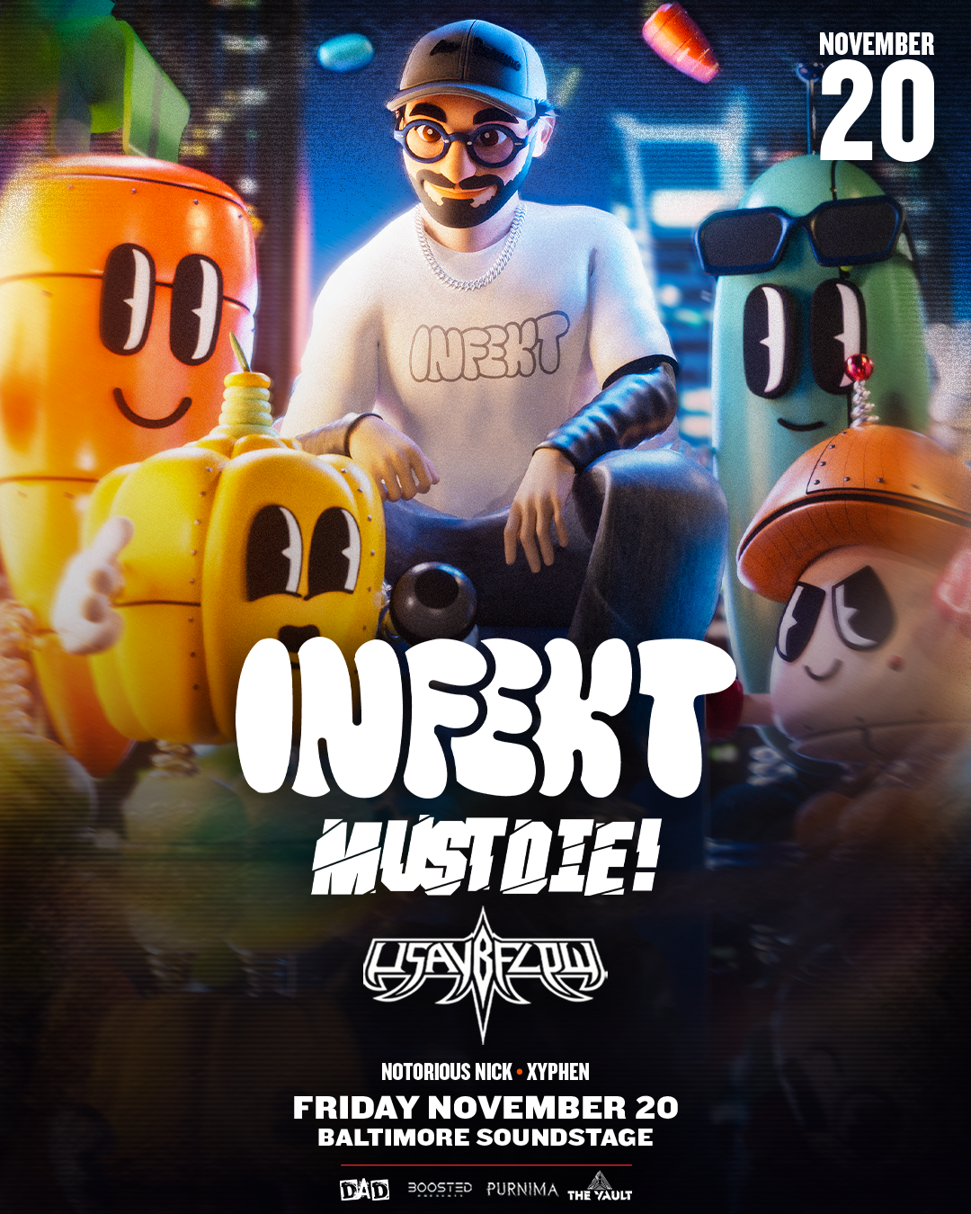 INFEKT with MUST DIE!, Usaybflow (18+)